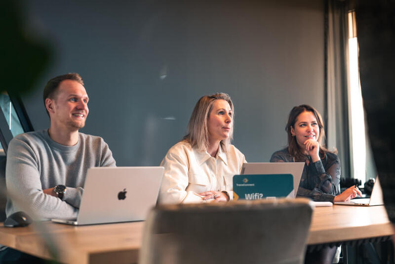 employees transconnect at work