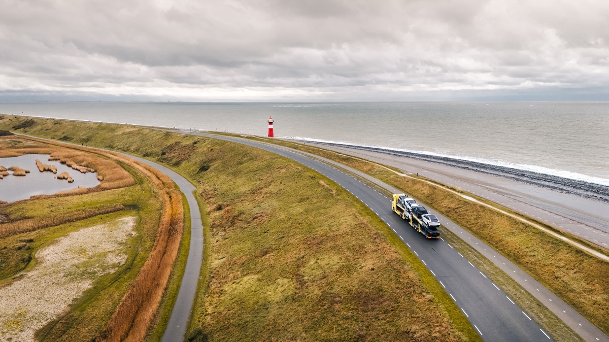 transporter onderweg