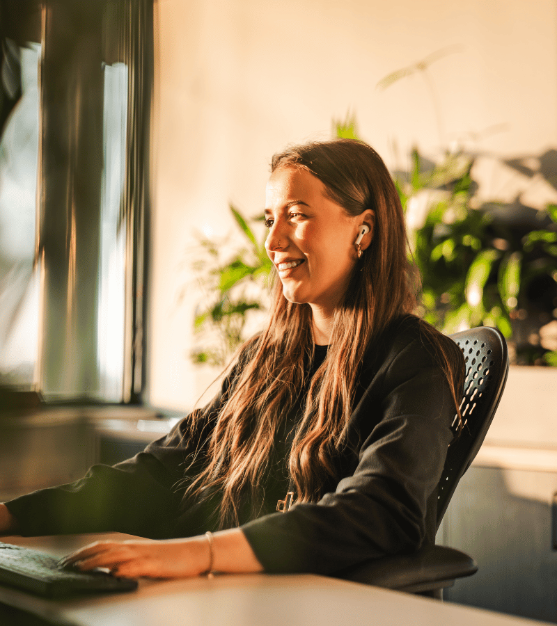 Employee Olga - Contact page