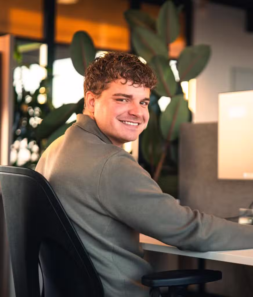 Employee of TransConnect at work