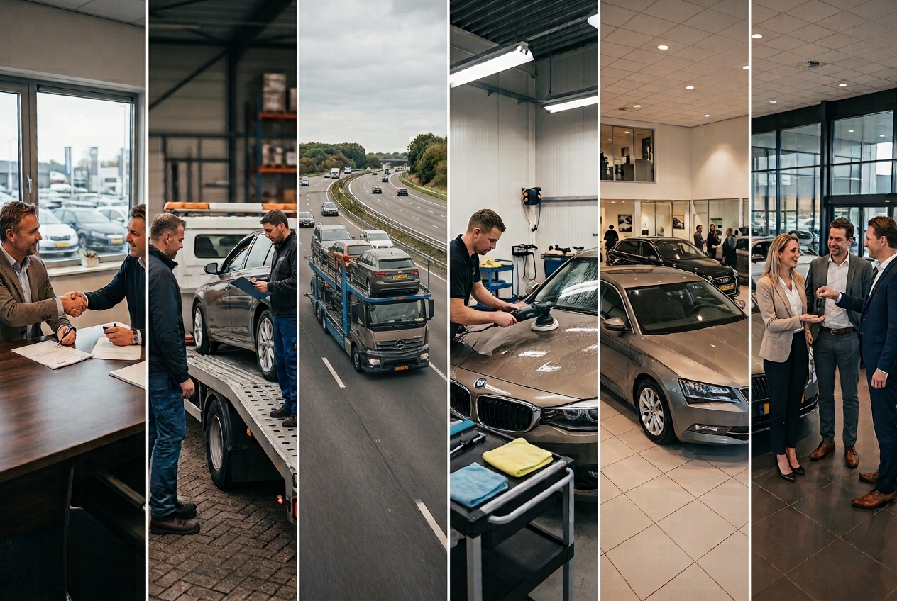 Snelheid vs. transportprijs: wat écht je marge bepaalt bij occasions